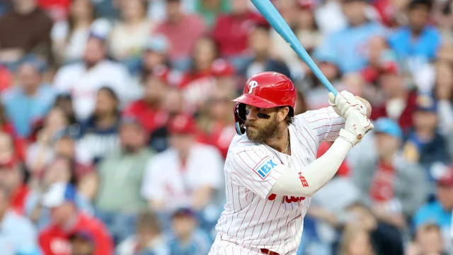 Bryce Harper de los Phillies hizo conmovedora revelación de género de bebé