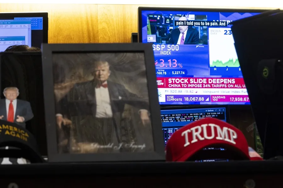 El miedo sigue en el mercado financiero La pausa de Trump en aranceles no ayudó