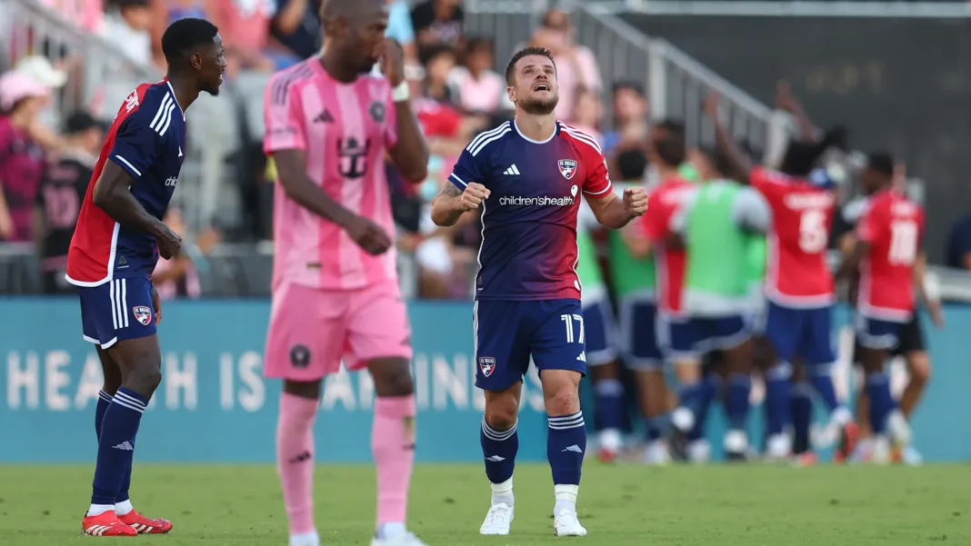 Inter Miami: Dallas venció al equipo de Messi en la MLS