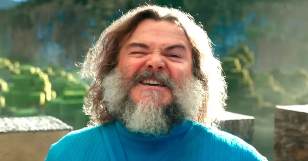 Jack Black sorprende en un cine durante ‘Una película de Minecraft’ Qué pasó