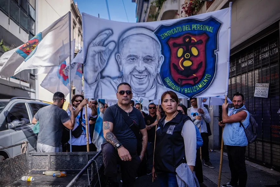 Los sindicatos de Argentina protestan contra el Gobierno de Javier Milei