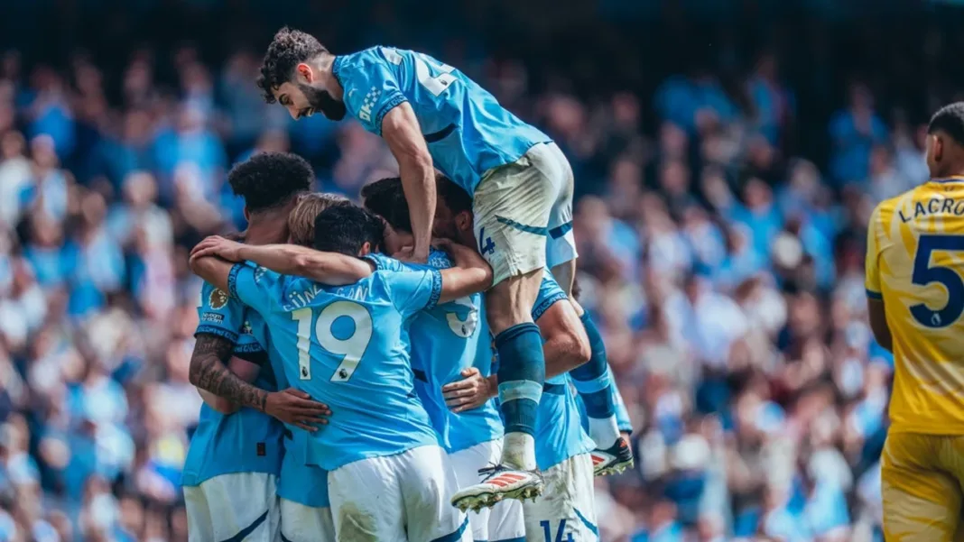 Premier League: Manchester City arrasó contra el Crystal Palace con 5-2