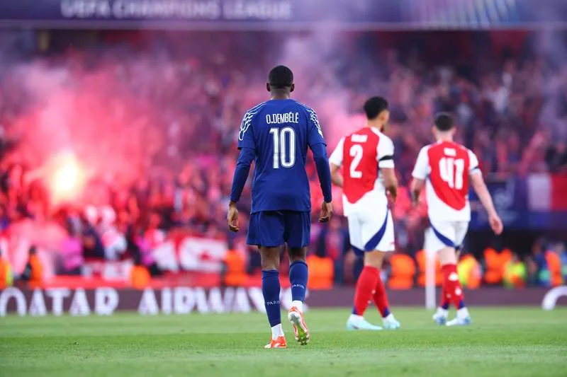El Arsenal fue derrotado por el PSG en el primer partido de la semifinal