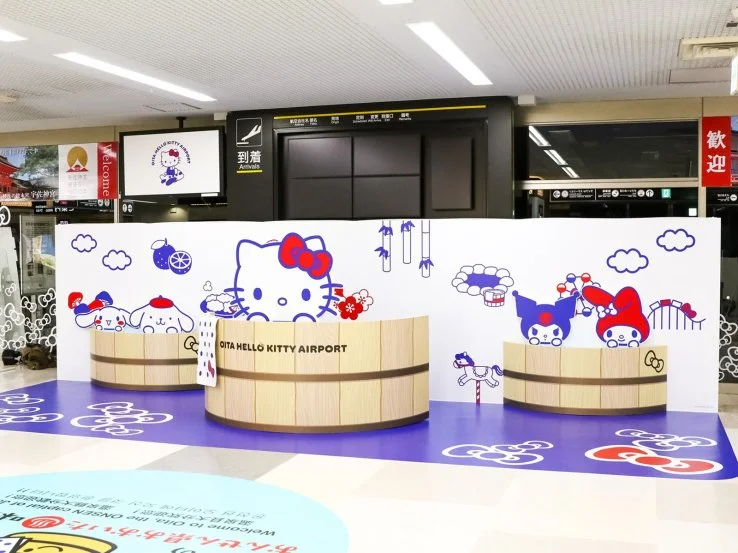 ¡Bienvenidos al país de Hello Kitty!: Aeropuerto japonés se transforma para la Expo 2025