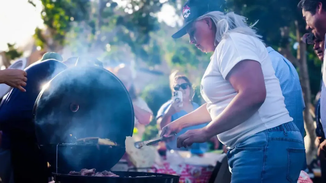 Carne asada en protesta Convocan peculiar manifestación contra el gobierno de Tijuana