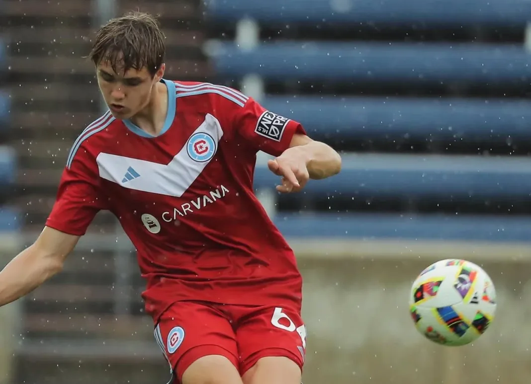 Christopher Cupps destaca en su primer partido con Chicago Fire