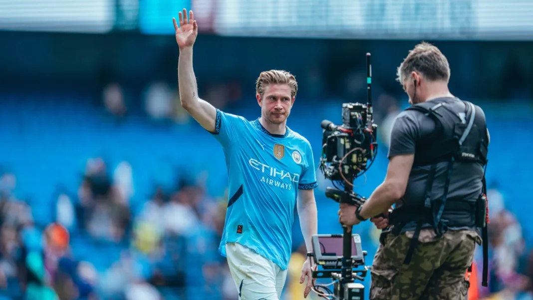 ¿Un futuro incierto?: De Bruyne se despide del Manchester City