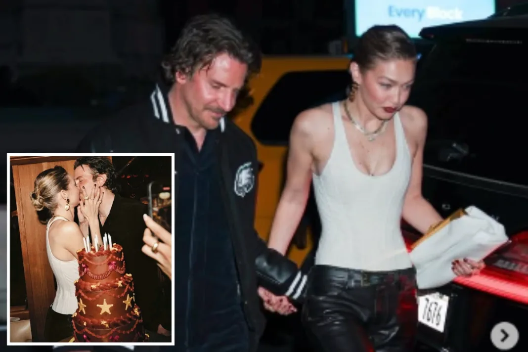 Gigi Hadid y Bradley Cooper celebran juntos su cumpleaños