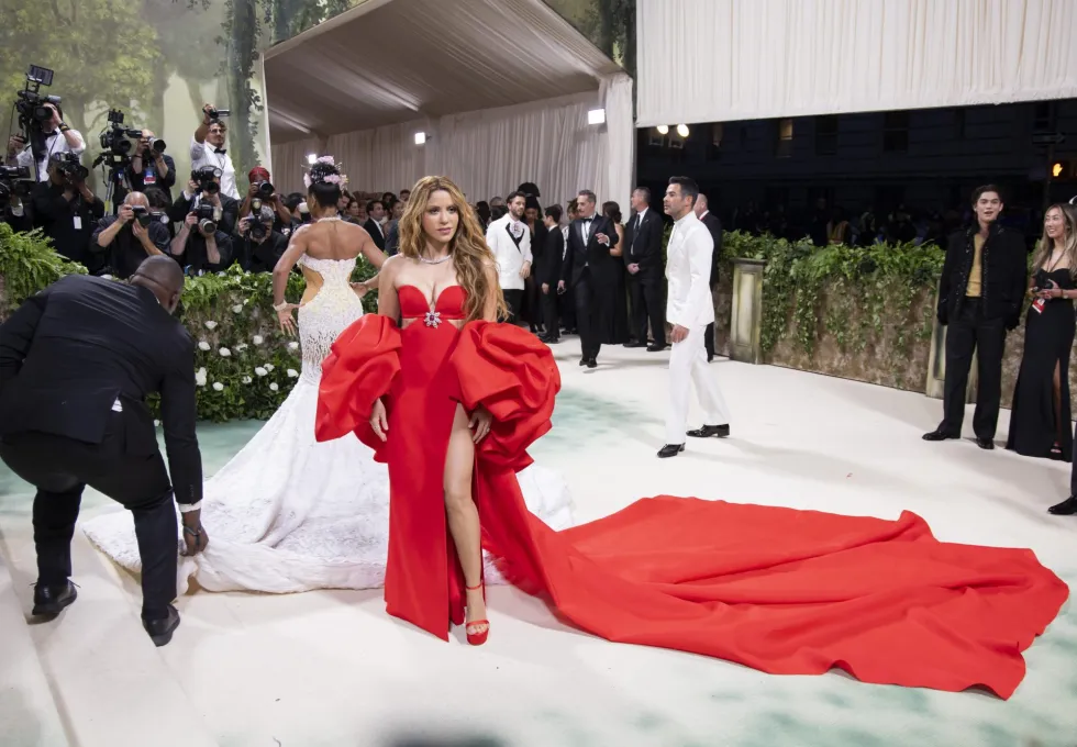 Shakira se alista para deslumbrar en la Gala del Met