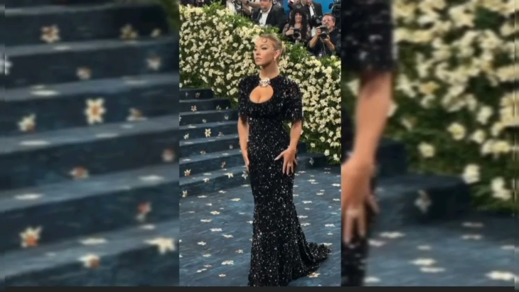 Sydney Sweeney acapara las miradas durante el Met Gala 2025