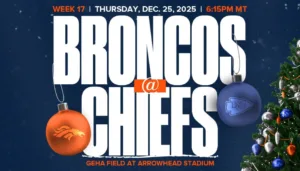 ¡Duelo navideño de la NFL!: Kansas City Chiefs vs los Denver Broncos