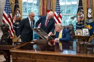 La incómoda pregunta de Trump a la Juventus en visita a la Casa Blanca