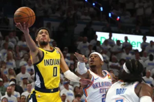 Pacers se les escapa la victoria - Estrella de los Pacers lesionada: ¿Podrá jugar Tyrese Haliburton?
