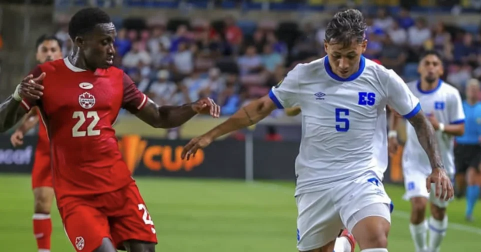 El Salvador eliminado de la Copa Oro tras perder 2-0 ante Canadá