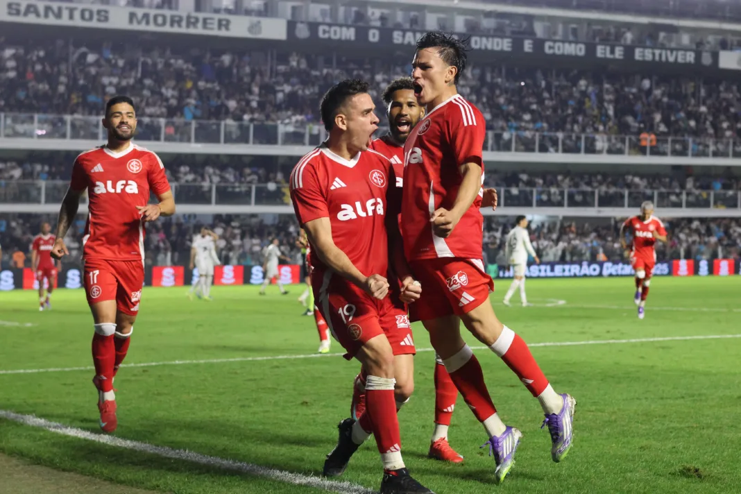 Santos no pudo ganarle al Internacional en su propia casa