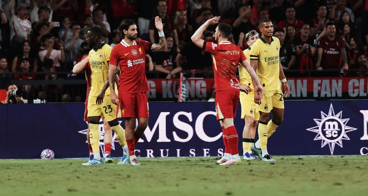 Milán golea 4-2 al Liverpool en amistoso